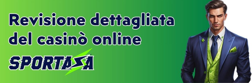 Revisione dettagliata del casinò online Sportaza.